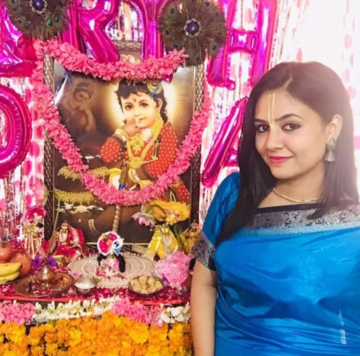 Female Krishna-conscious Ecommerce profile from Delhi on Hare Krishna Marriage additional photo