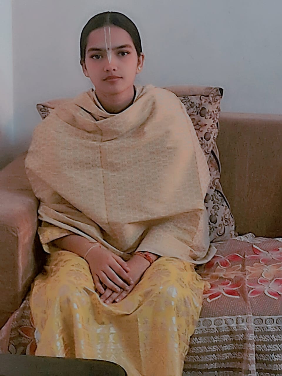 Female Krishna-conscious NA profile from Vrindavan on Hare Krishna Marriage additional photo