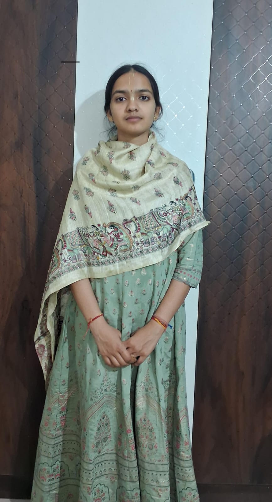 Female Krishna-conscious NA profile from Vrindavan on Hare Krishna Marriage additional photo